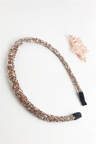 Kristal Taşlı Taç T175