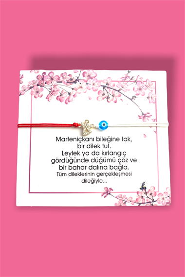 Marteniçka Bileklik Melek Figür Asansörlü Bileklik TRBİLEK7868