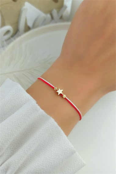 Marteniçka Bileklik Yıldız Figür Asansörlü Bileklik TRBİLEK7868