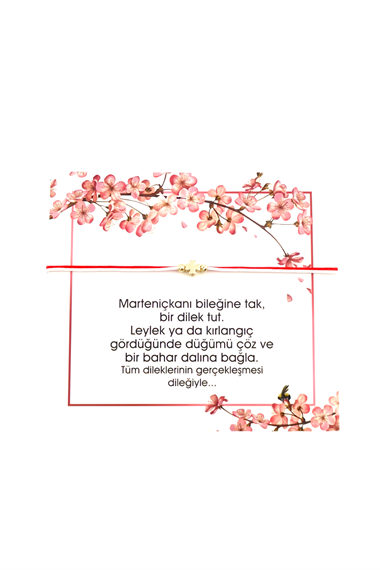 Marteniçka Bileklik Yonca Dorika Bileklik TRBİLEK7868