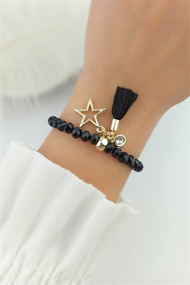 Misinalı Kristal Boncuk Bileklik TrBilek70190