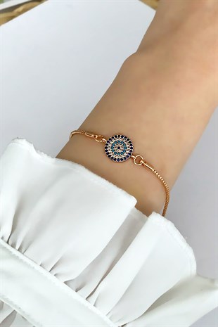 Nazar Boncuk Asansörlü Bileklik TrBilek7531 B33003