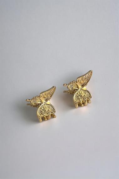 Premium 2li Minik Plaka Kelebek Mandal Toka