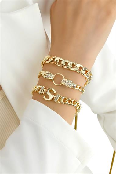 Premium 3lü Sonsuz Döngü Bileklik Kombin Set