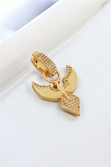 Premium Ajda Charm Taşlı Kuzey Yıldız Charm