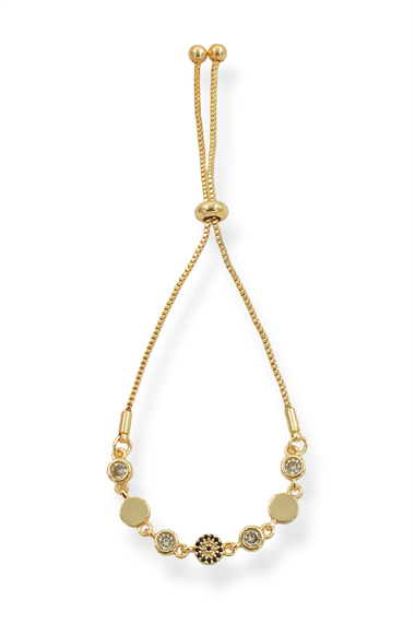 Premium Asansörlü Yuvarlak Plaka Bileklik