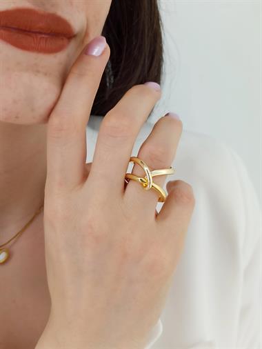 Premium Ayarlanabilir 2li Düğüm Yüzük