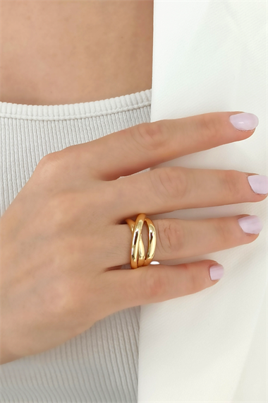 Premium Ayarlanabilir Üç Sıra Plaka Yüzük