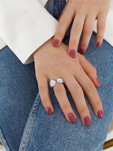 Premium Bombeli Bottega Yüzük