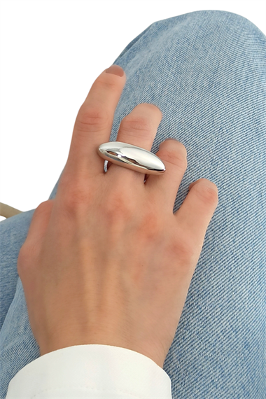 Premium Bombeli Plaka Yüzük