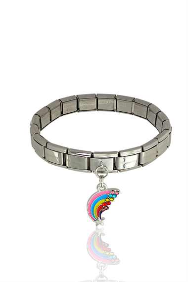 Premium Çelik Ayarlanabilir Nomination Charm Bileklik