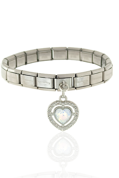 Premium Çelik Ayarlanabilir Nomination Charm Bileklik