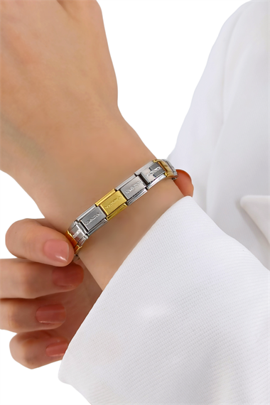 Premium Çelik Esnek Ayarlanabilir Bileklik Model