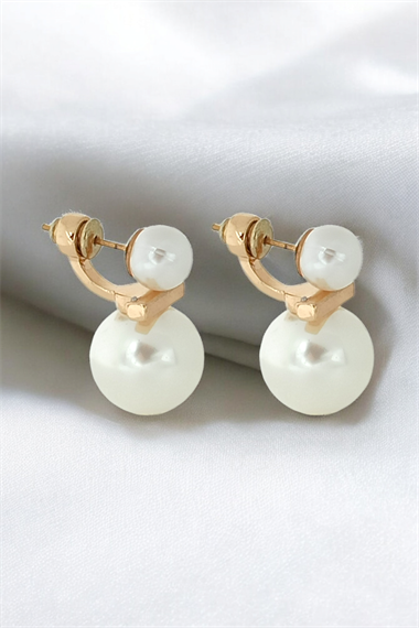 Premium Çift Taraflı İnce Küpe