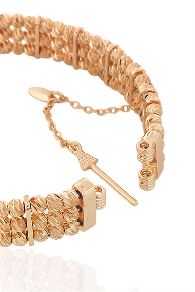 Dorika Kilitli Bileklik Renk Atmaz&Alerji Yapmaz