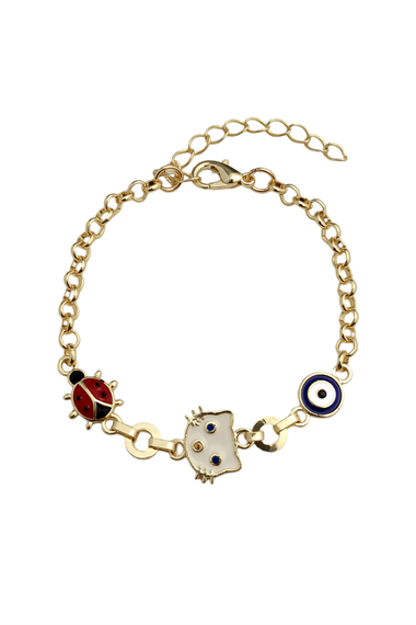 Premium Hello Kity Figür Bileklik