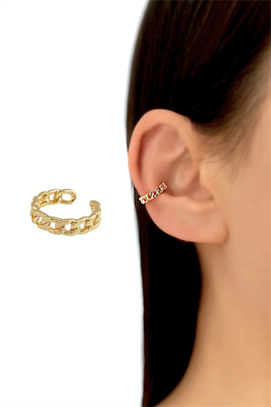 Premium İnce Zincir Kırkıdak Küpe