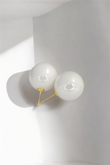 Premium İnci Top Küpe