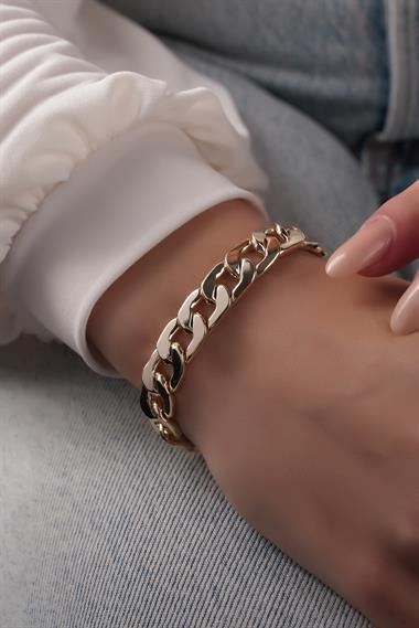 Premium Kalın Klasik Zincir Bileklik 782200