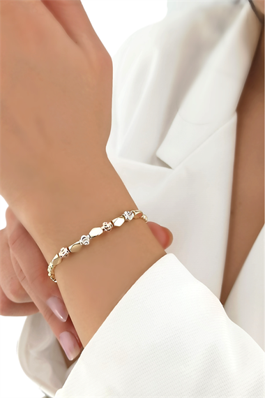 Premium Kesme Boncuk Bileklik