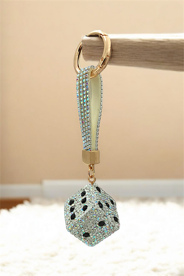 Premium Kristal Taşlı Anahtarlık 