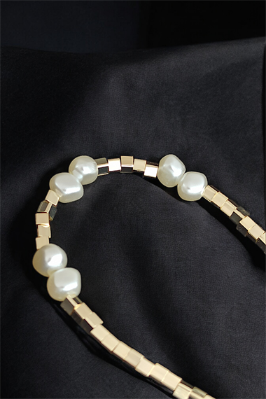 Premium Küp Boncuk İncili Bileklik