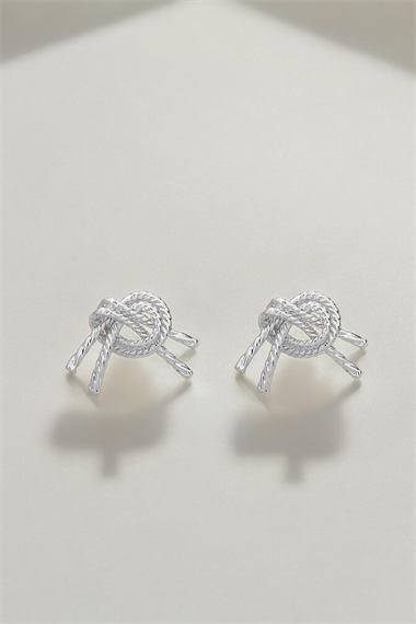 Premium Lazer Kesim Düğüm Küpe