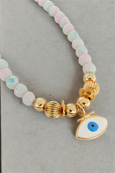 Premium Özel Seri Altın Kaplama Üç Sıra Dorika Kilit Kelepçe Bileklik