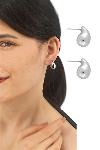 Premium Minik Bottega Damla Küpe