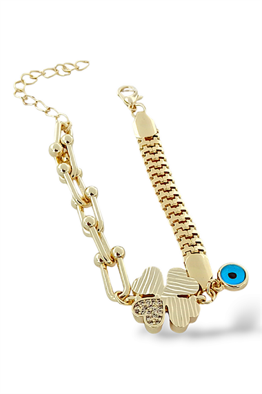 Premium Nazar Boncuk Yonca Bileklik