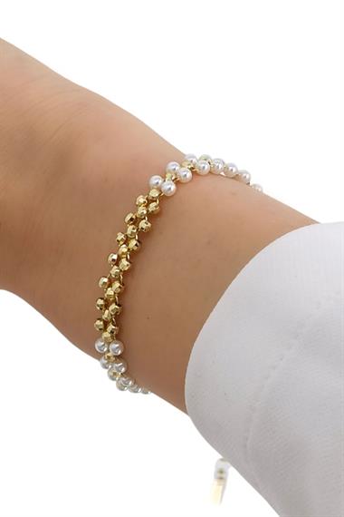 Premium Özel Seri Xuping Renk Atmaz İnci Dorika Bileklik