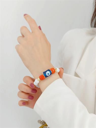 Premium Renkli Nazar Boncuk Bileklik