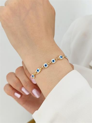 Premium Sıralı Nazar Boncuk Bileklik