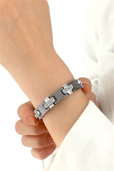 Premium Taş Detay Misinalı Bileklik