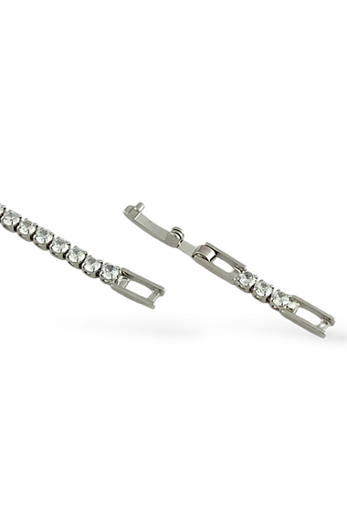 Premium Zirkon Taş Kalp Su Yolu Bileklik