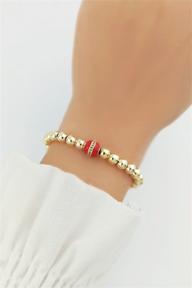 Renkli Mine Boncuk Bileklik TrBilek70291