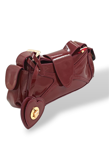 Rugan Baget Tokalı Çanta  El&Çapraz Çanta