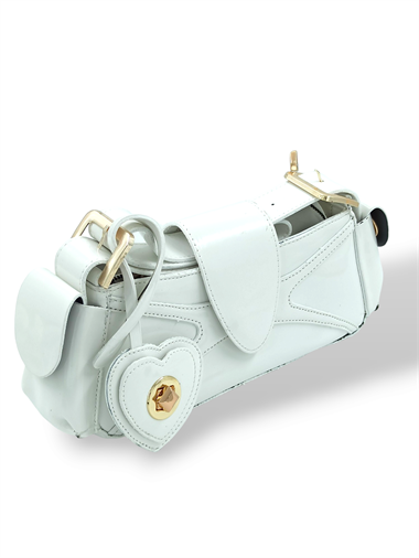 Rugan Baget Tokalı Çanta  El&Çapraz Çanta