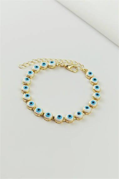 Sıralı Nazar Boncuk Bileklik TrBilek7888