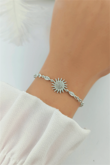 Taşlı Güneş Bileklik TrBilek70127