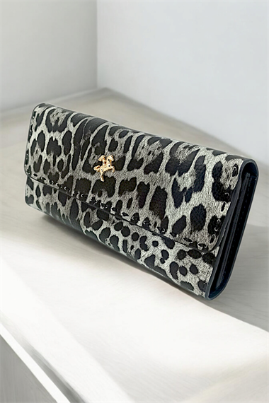 Turuncu Cüzdan Model Deri Bayan Cüzdan