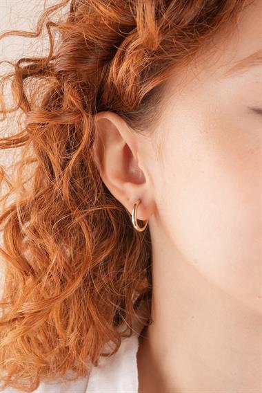 Xuping Renk Atmaz İnce Halka Küpe 35627