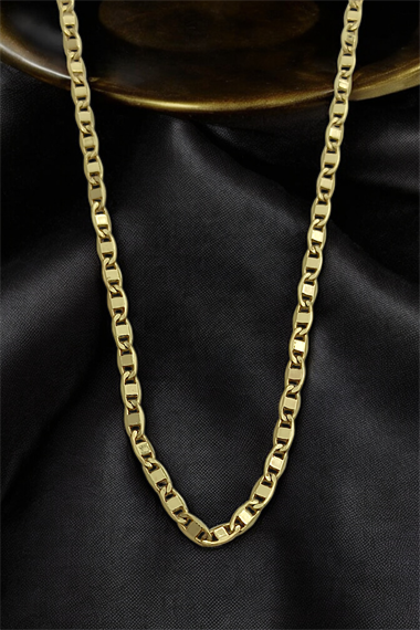 Xuping Renk Atmaz Özel Seri Ezme Zincir Kolye