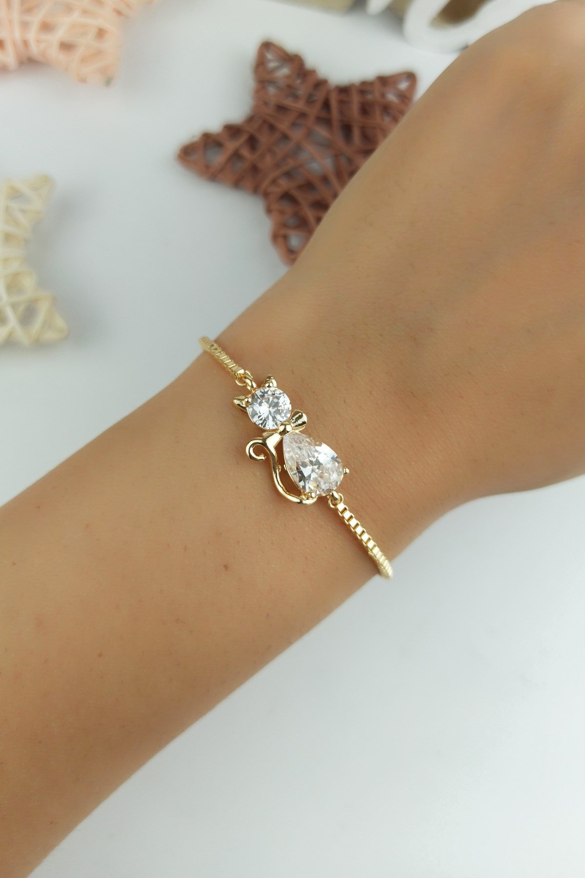 Asansörlü Kedi Bileklik B34003