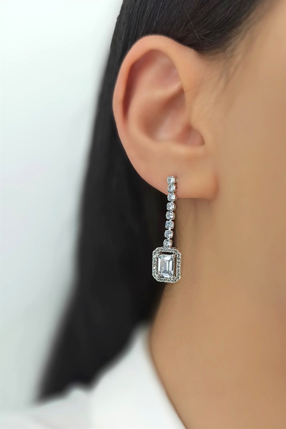 Baget Taş Su Yolu Küpe TrKüpe34579