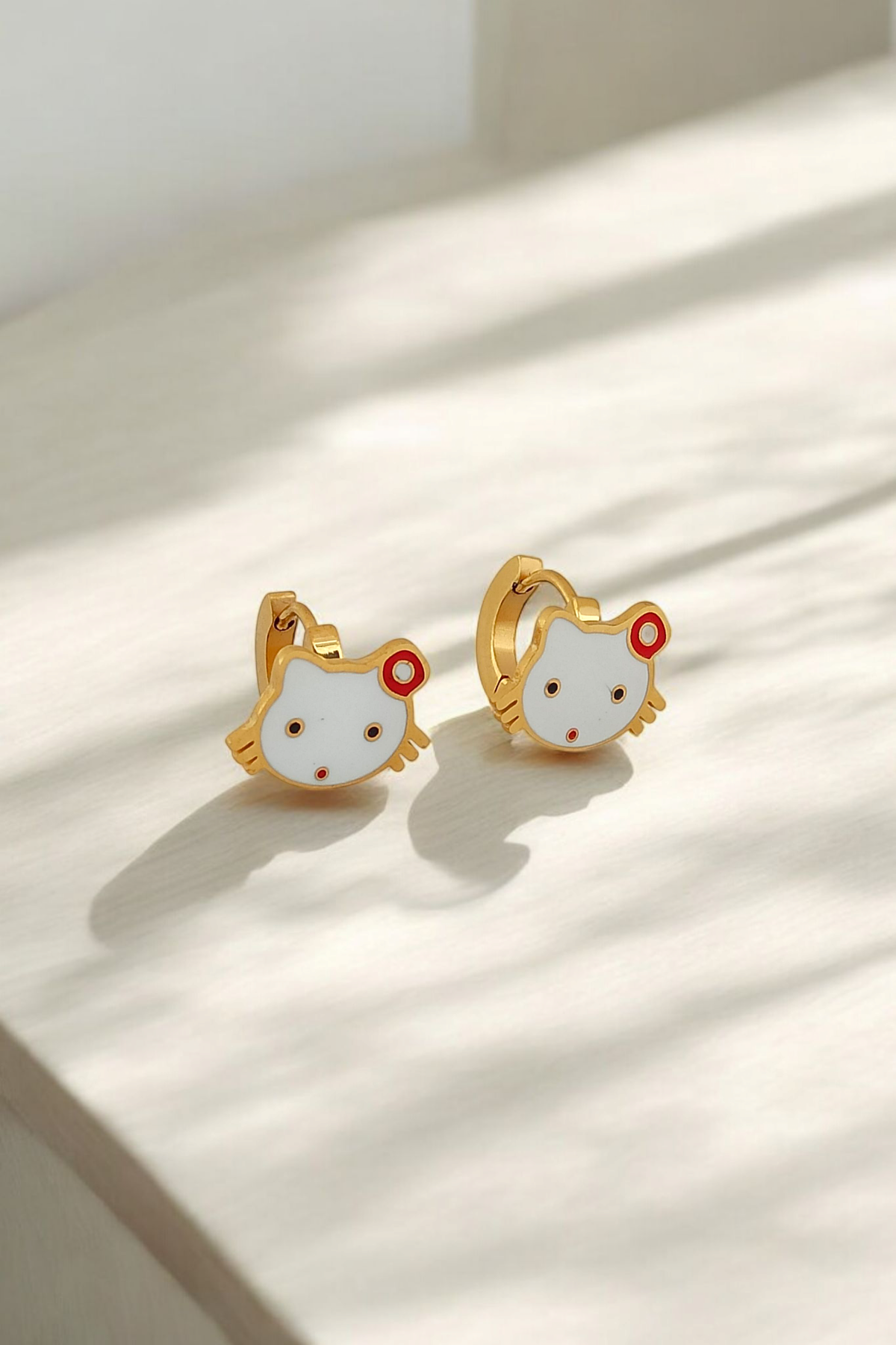 Çelik Çocuk Küpe Hello Kitty Küpe 35642