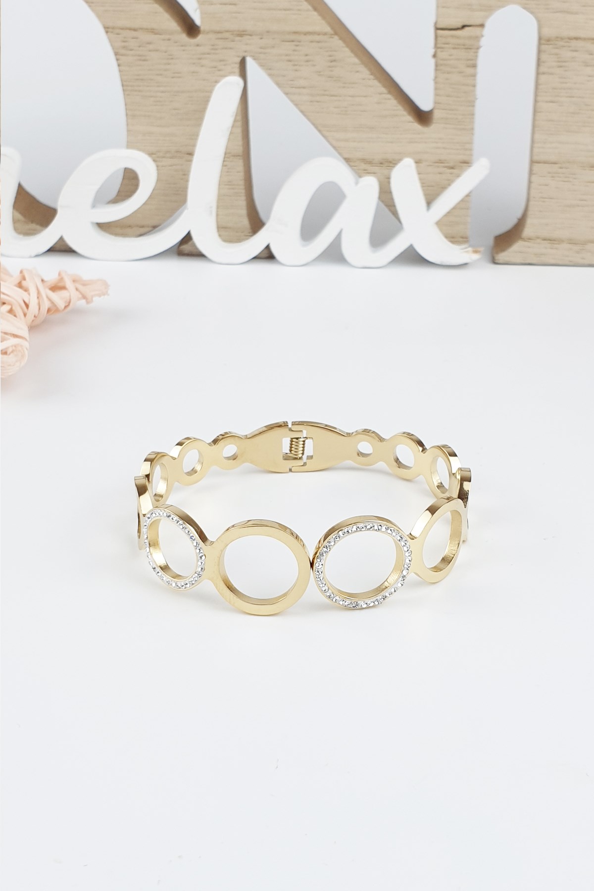 Çelik Halka Bileklik B600