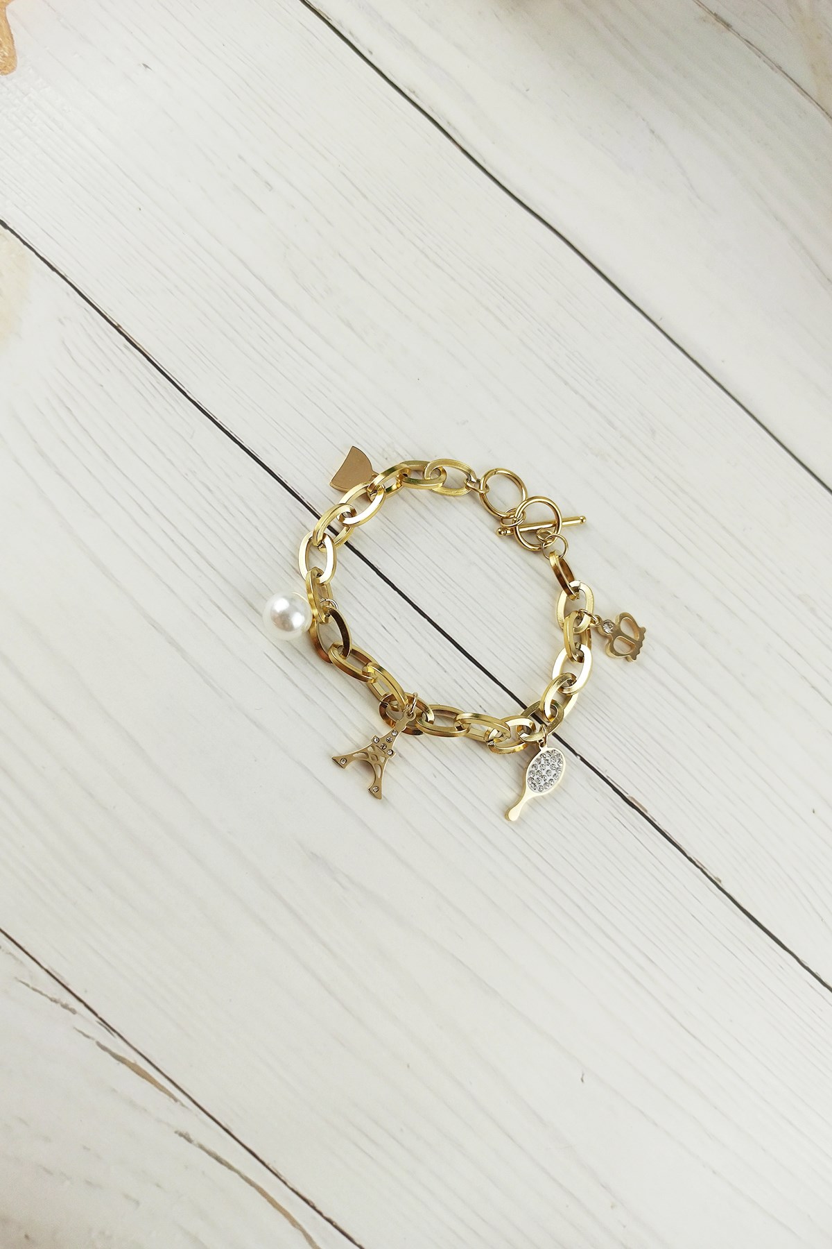 Çelik İnci Detay Bileklik B600