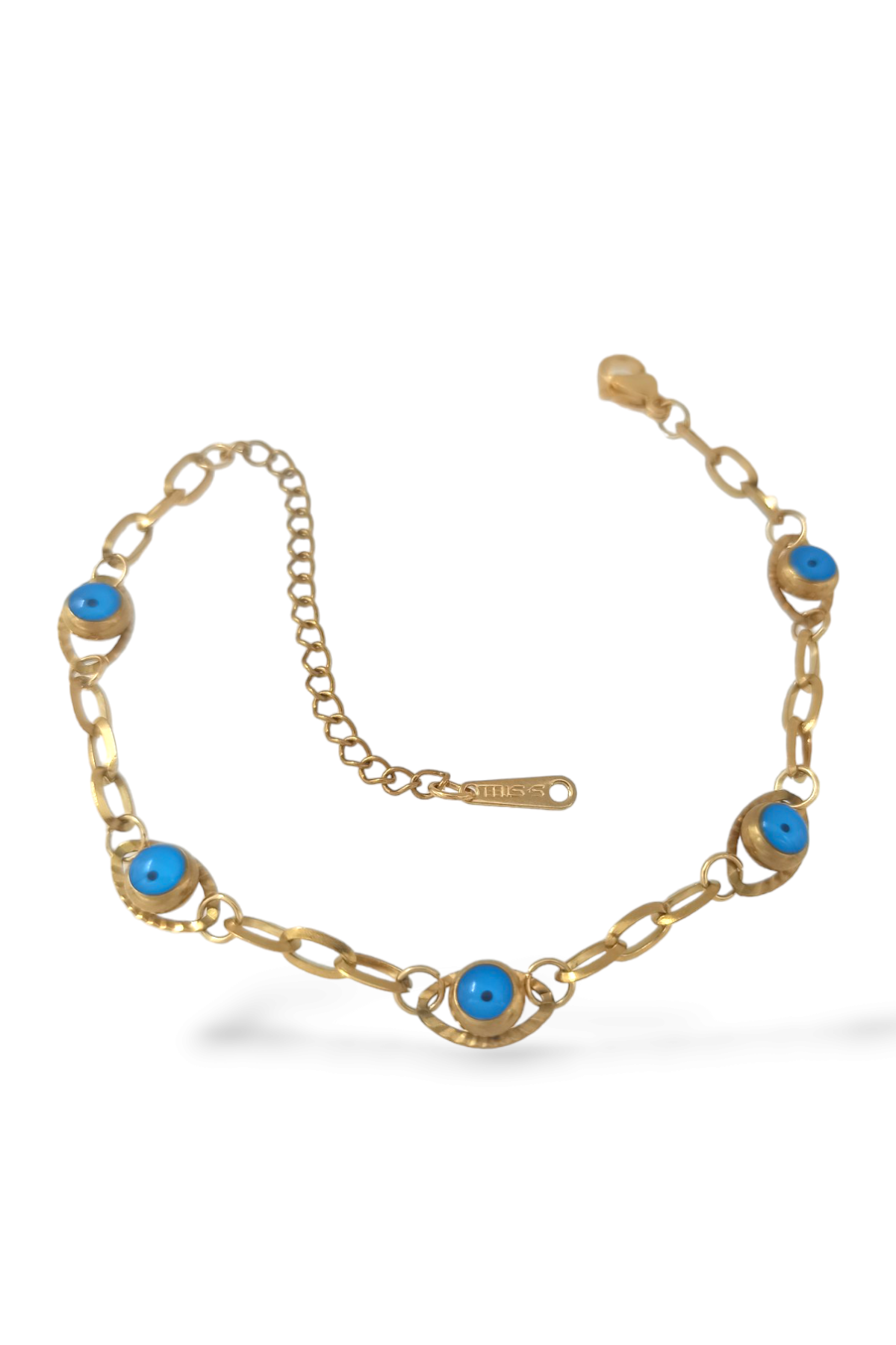 Çelik Sıralı Göz Bileklik 