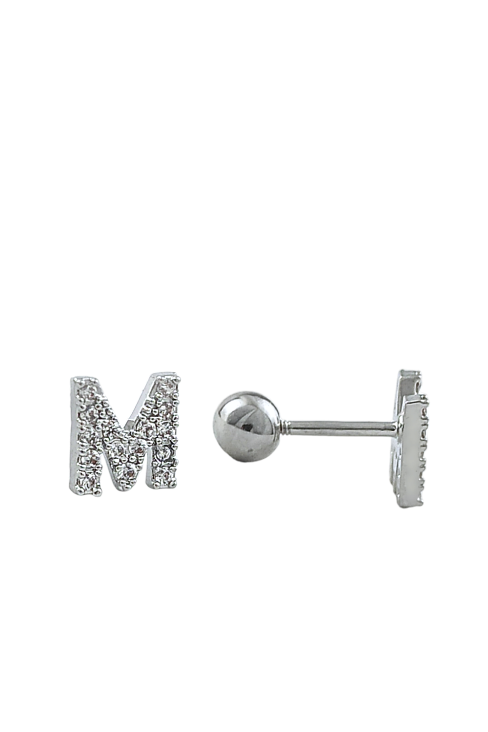 Gümüş Renk Harf Piercing - N HarfPiercing